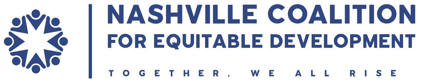 Nashville Coalition for Equitable Development Logo
